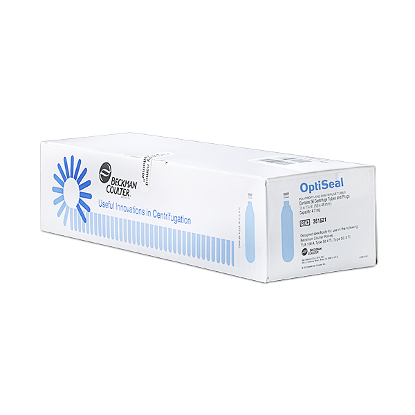 361621_4.7 mL OptiSeal™ Polypropylene Tube, 13 x 48mm - 56Pk