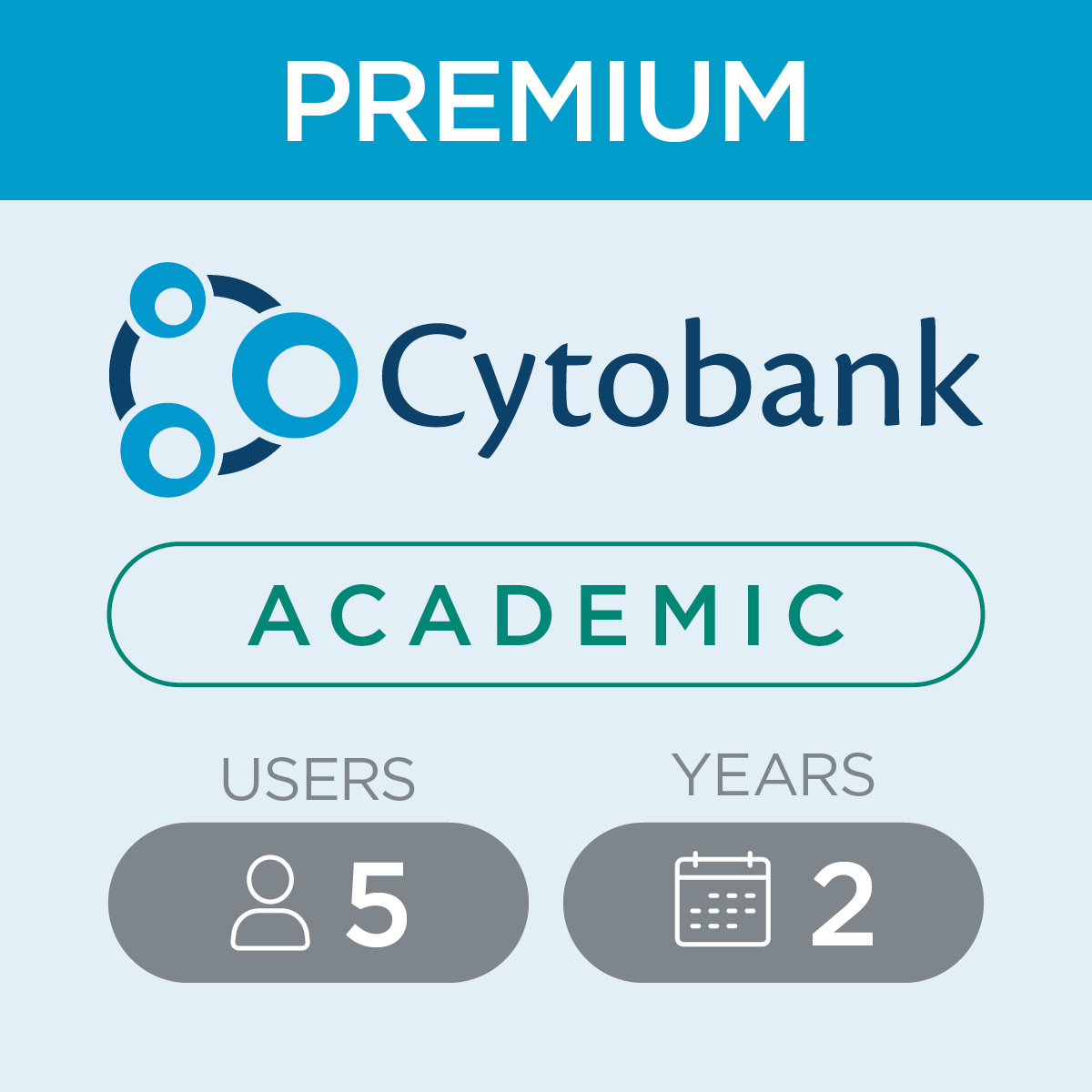C47392_Cytobank, 2 year 5 User Premium license, Academic