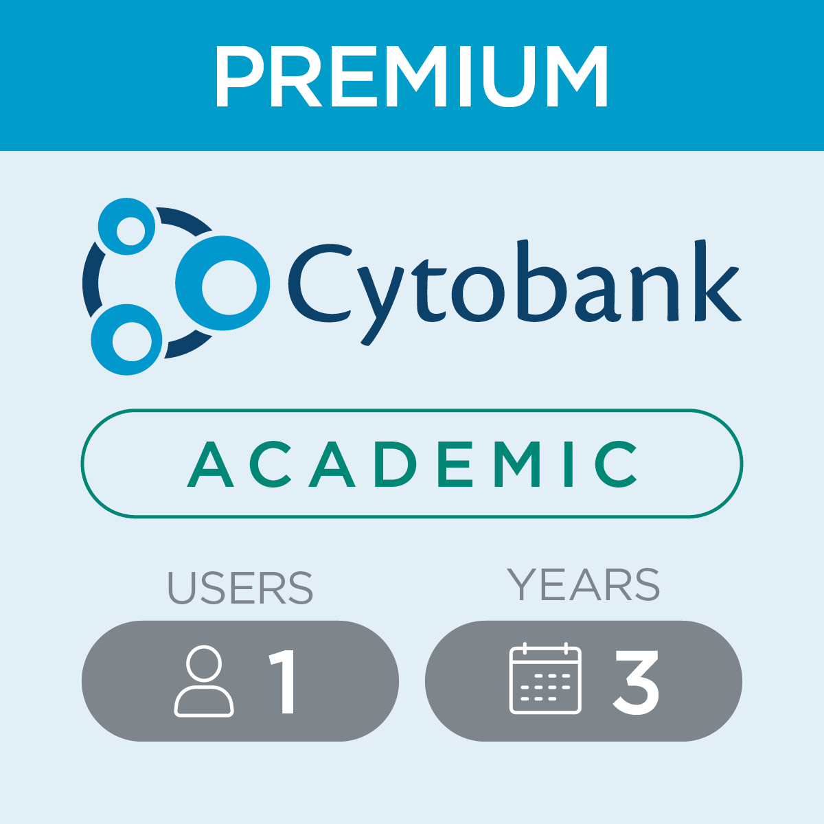 C47398_Cytobank, 3 year Premium license, Academic