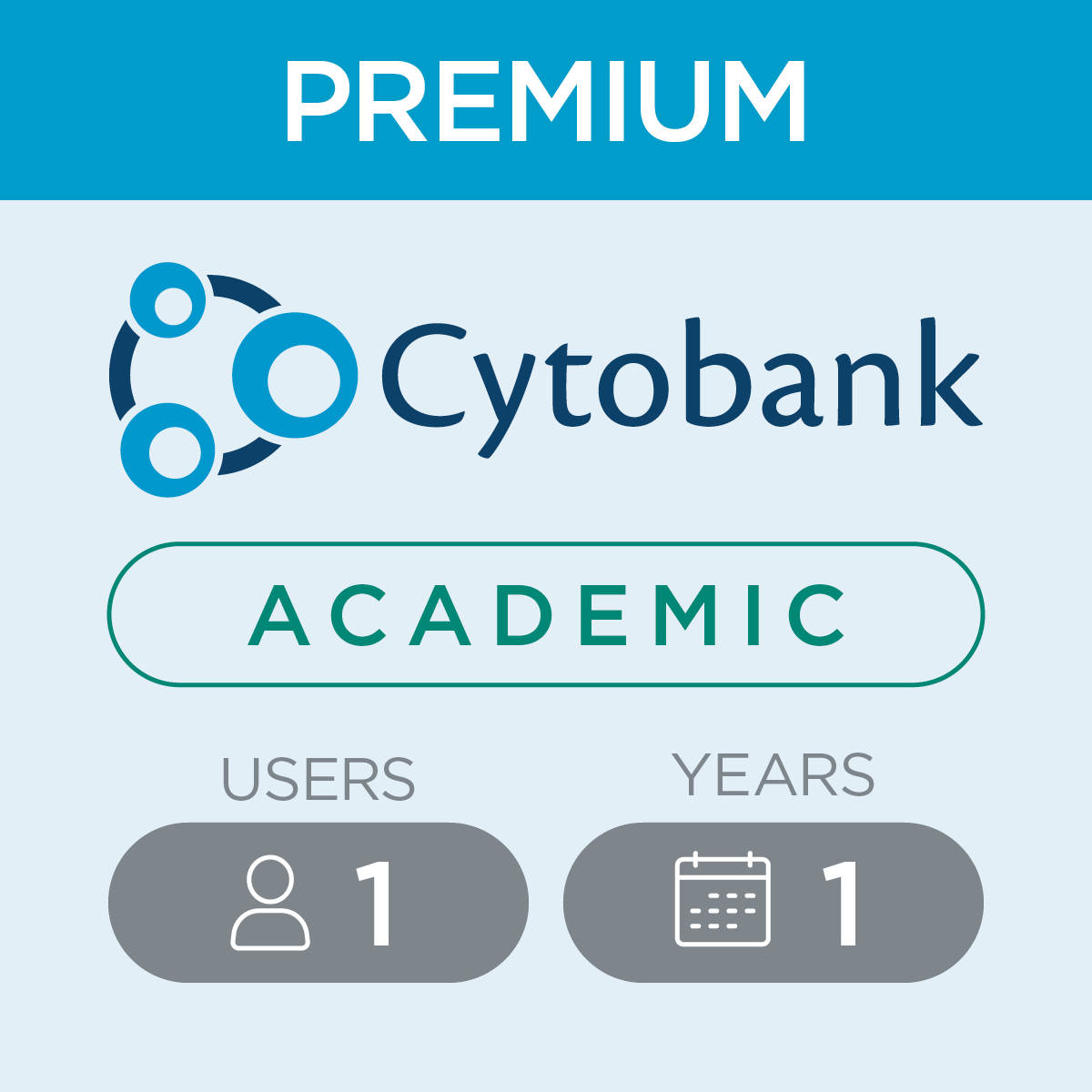 C47384_Cytobank, 1 year Premium license, Academic