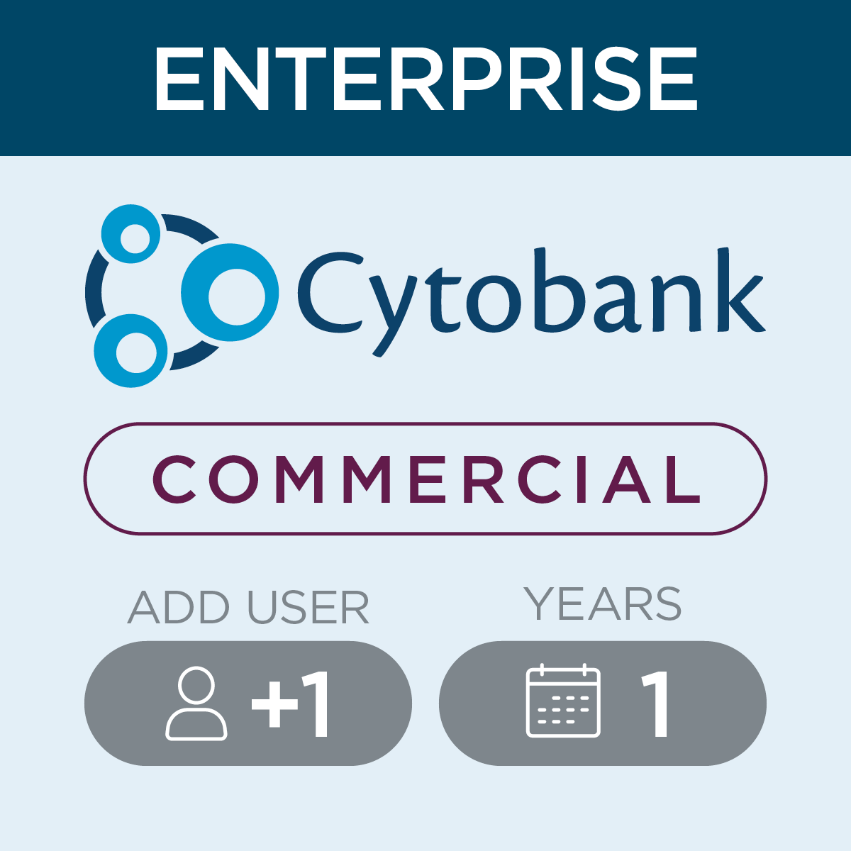 C47387_Cytobank, 1 year Additional User Enterprise license, Commercial