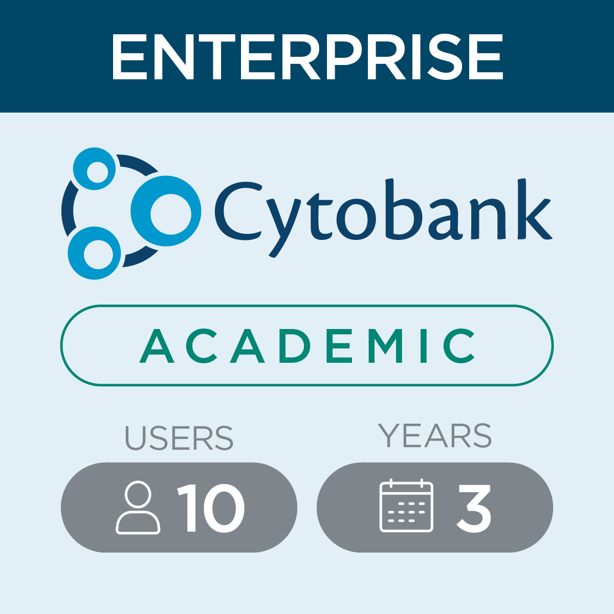 C47402_Cytobank, 3 year 10 User Enterprise license, Academic