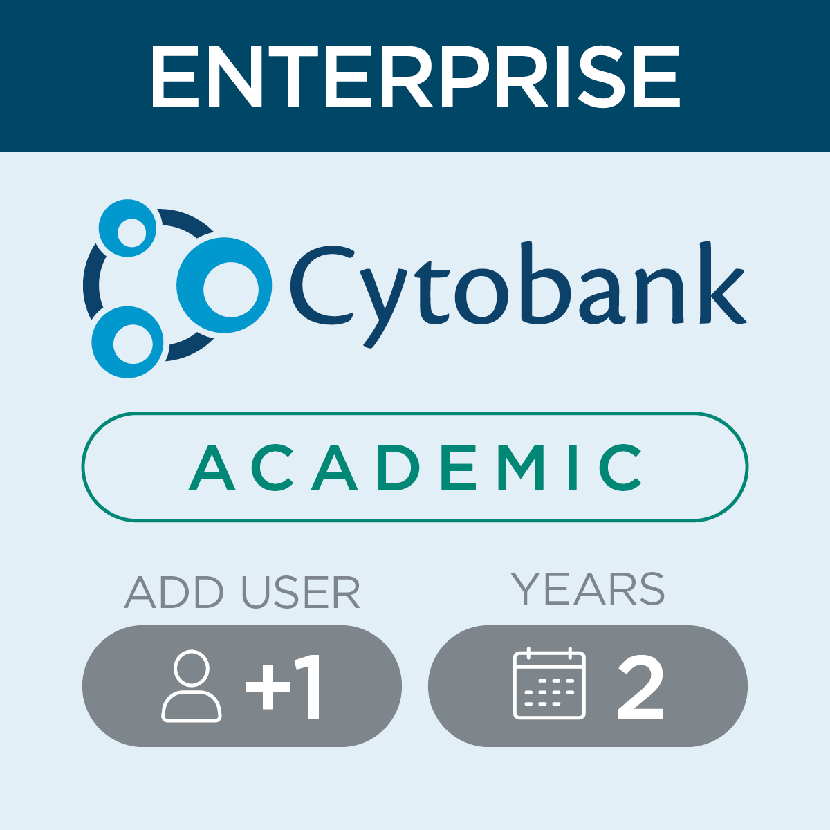 C47396_Cytobank, 2 year Additional User Enterprise license, Academic