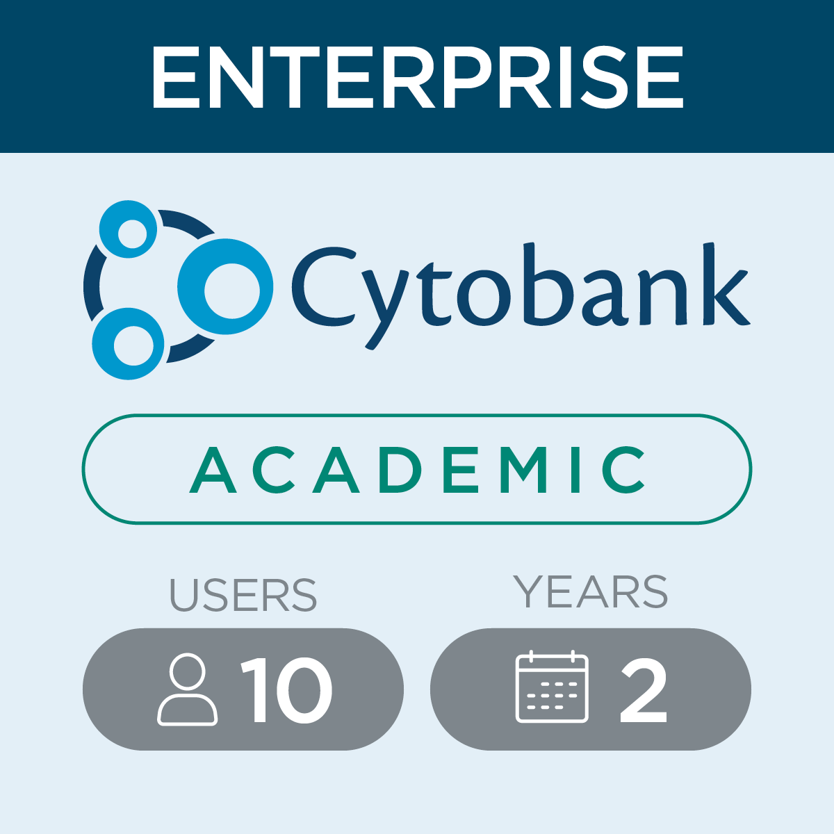 C47395_Cytobank, 2 year 10 User Enterprise license, Academic