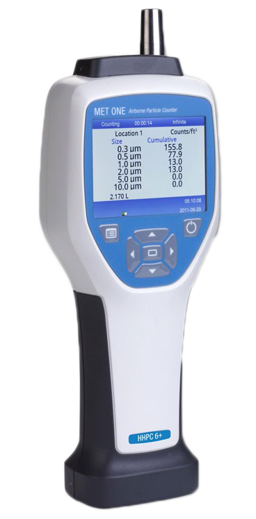 2089311-05_MET ONE HHPC 6+ (最小可測粒径:0.3 µm, 最大粒径:10 µm, 吸引量:2.83 L/min)